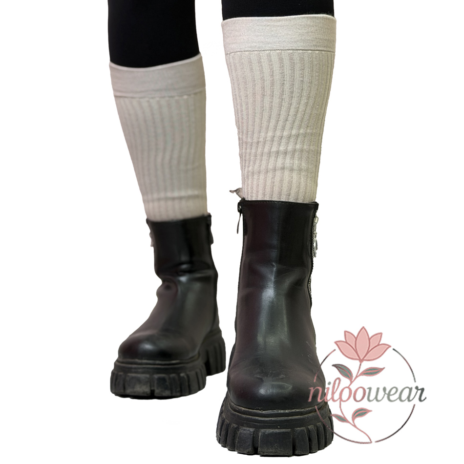 جوراب زیر زانو کبریتی